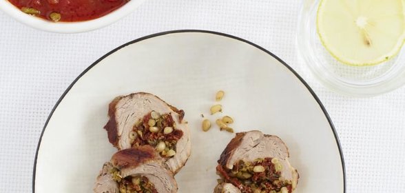 Запеченная свиная вырезка