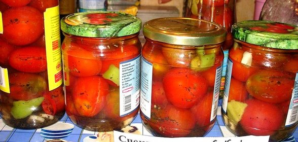 Консервированные помидоры
