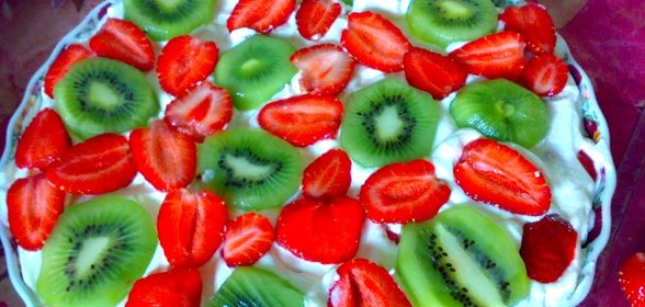 Торт из пряников и бананов