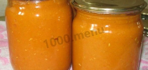 Кабачковая икра без томатной пасты на зиму