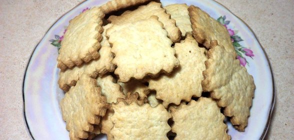 Сахарное песочное печенье