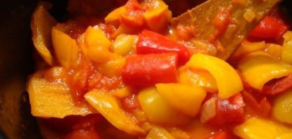 Итальянское лечо / Peperonata
