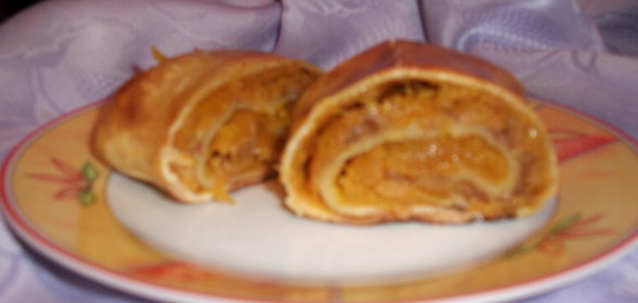 Рулет с тыквой