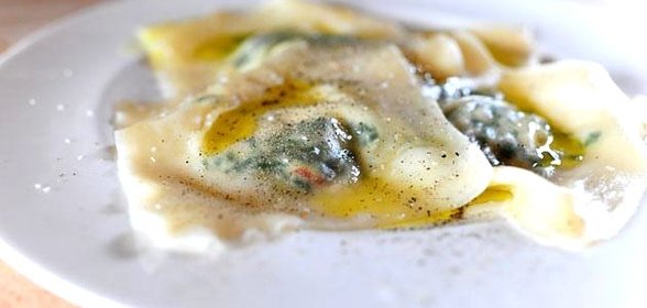 Равиоли с рикоттой и Пармезаном