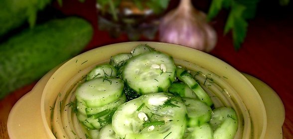 Малосольные огурчики за 5 минут