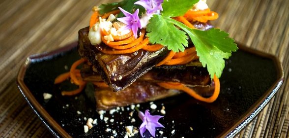 Баклажаны с морковкой по-корейски