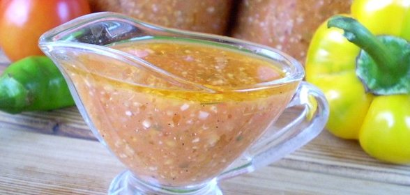 Аджика из помидоров на зиму с варкой