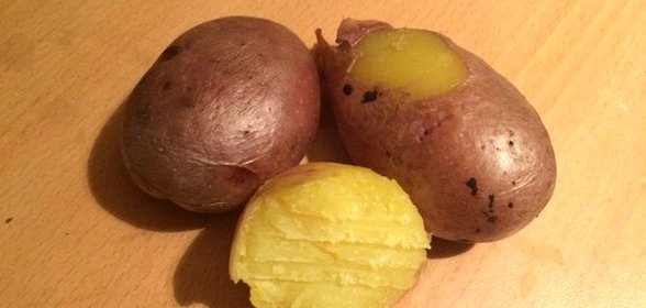 Картошка в микроволновке в пакете