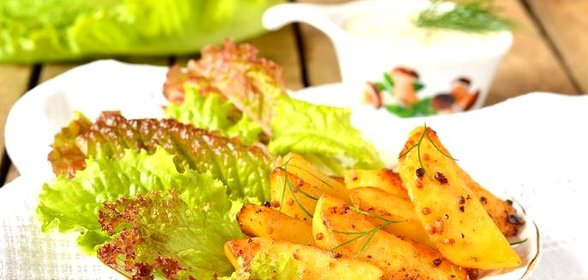 Картофель в горчичном маринаде в мультиварке
