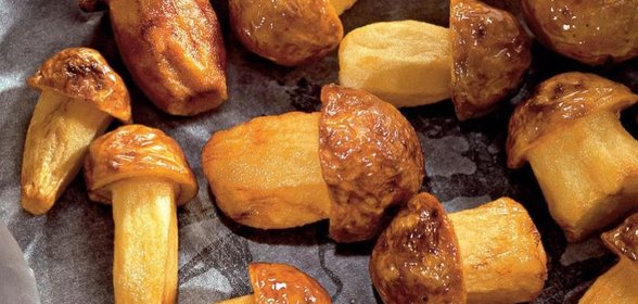 Грибы из картофеля