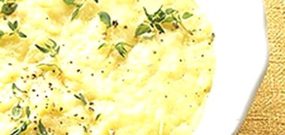 Полента с тимьяном