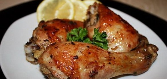 Курица кусочками в рукаве