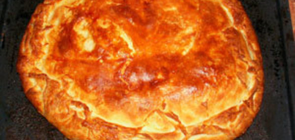 Хачапури слоеное