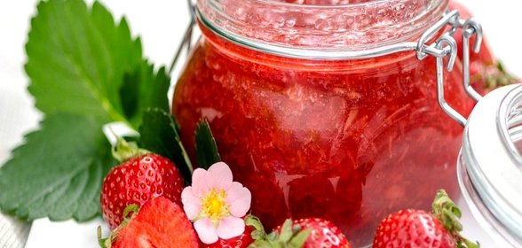 Клубничное варенье через блендер