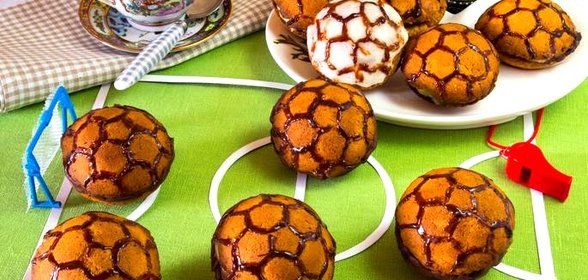 Песочное печенье «Мячи Евро 2012»