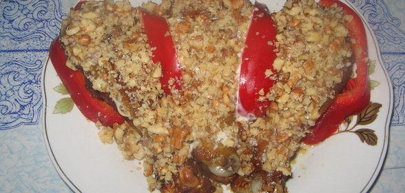 голень под маринадом с грецкими орехами