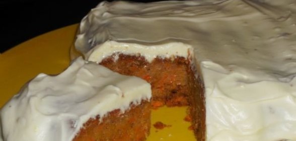 Морковный торт со сметаной