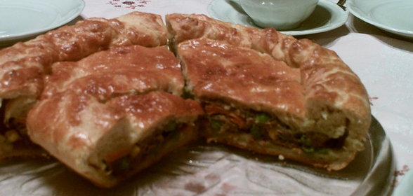 Мясной пирог