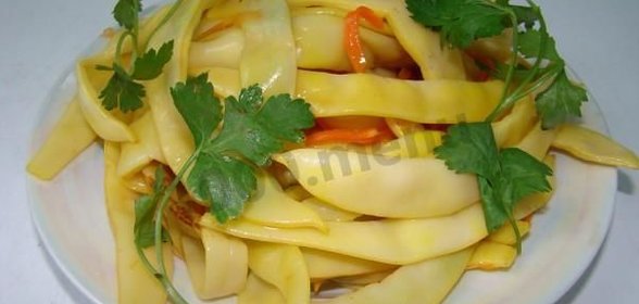 Турша из фасоли по армянски на зиму