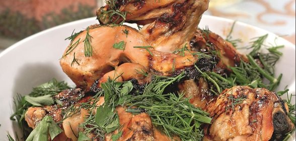 Курица в меду