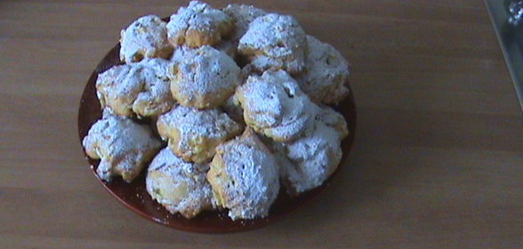 Яблочное печенье