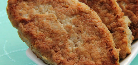 Шпигованные заячьи котлеты