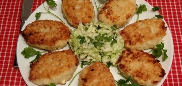 Рыбные котлеты из хека