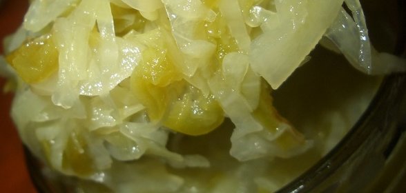 Салат из капусты с болгарским перцем (консервация)