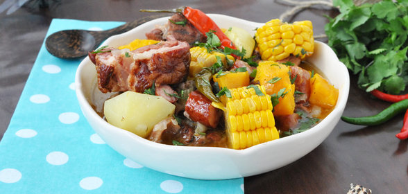 Рагу по мотивам доминиканского «Санкочо»