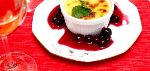 Клюквенно-мандариновые горшочки