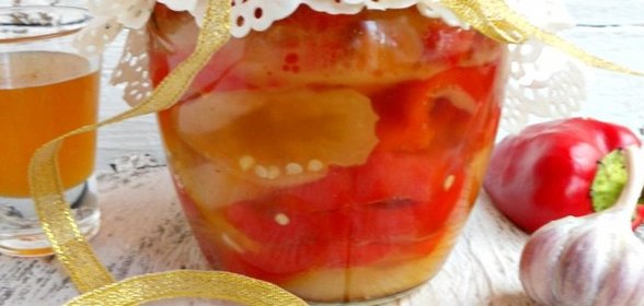 Перец болгарский с медом на зиму