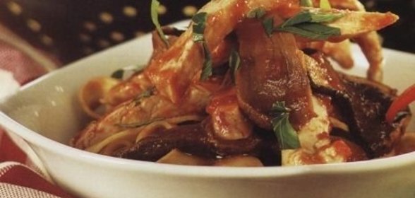 Штрудель с картофельным пюре