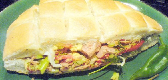 Пан-банья. Чемоданный бутерброд для моего друга wereld