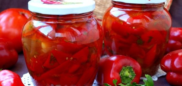 Лечо из болгарского перца и помидоров на зиму