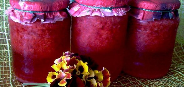 Клубника перетертая с сахаром на зиму