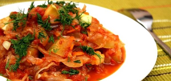 Рагу из капусты