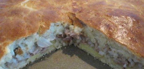 Пирог с рыбой