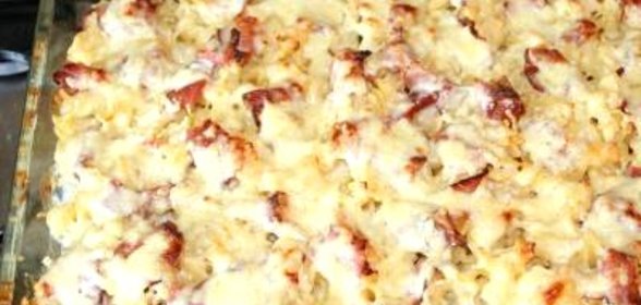 Запечённая цветная капуста с сыром