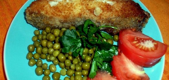 Палтус жареный