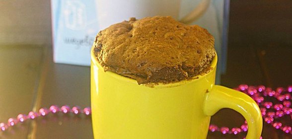 Кекс с шоколадом