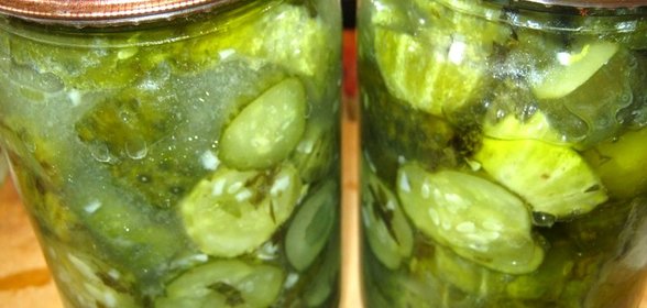 Салат из огурцов на зиму без стерилизации
