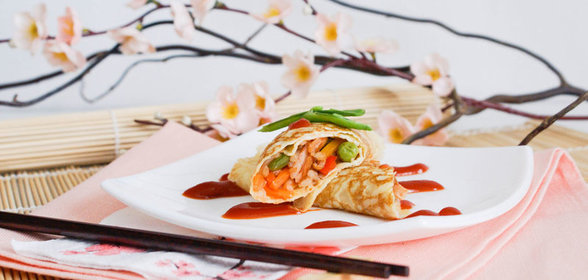 Омурайсу (японский омлет с рисом)