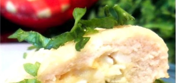 Зразы рыбные с сыром