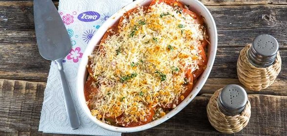 Гратен из летних овощей