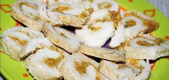 Рулет из индейки