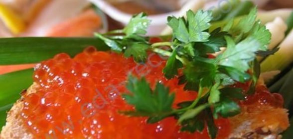 Икра форели соленая