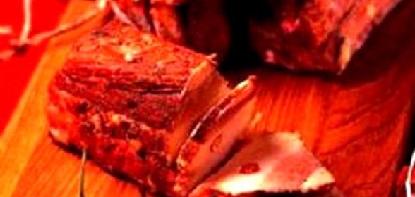 Сало в луковом маринаде