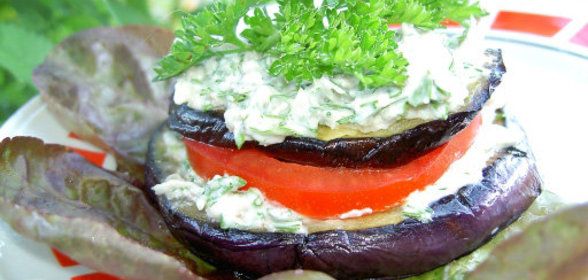 Баклажаны с помидорами