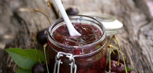 Черешня с сахаром на зиму