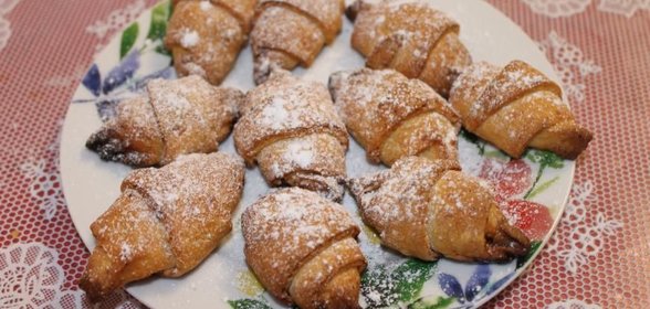 Рогалики с повидлом